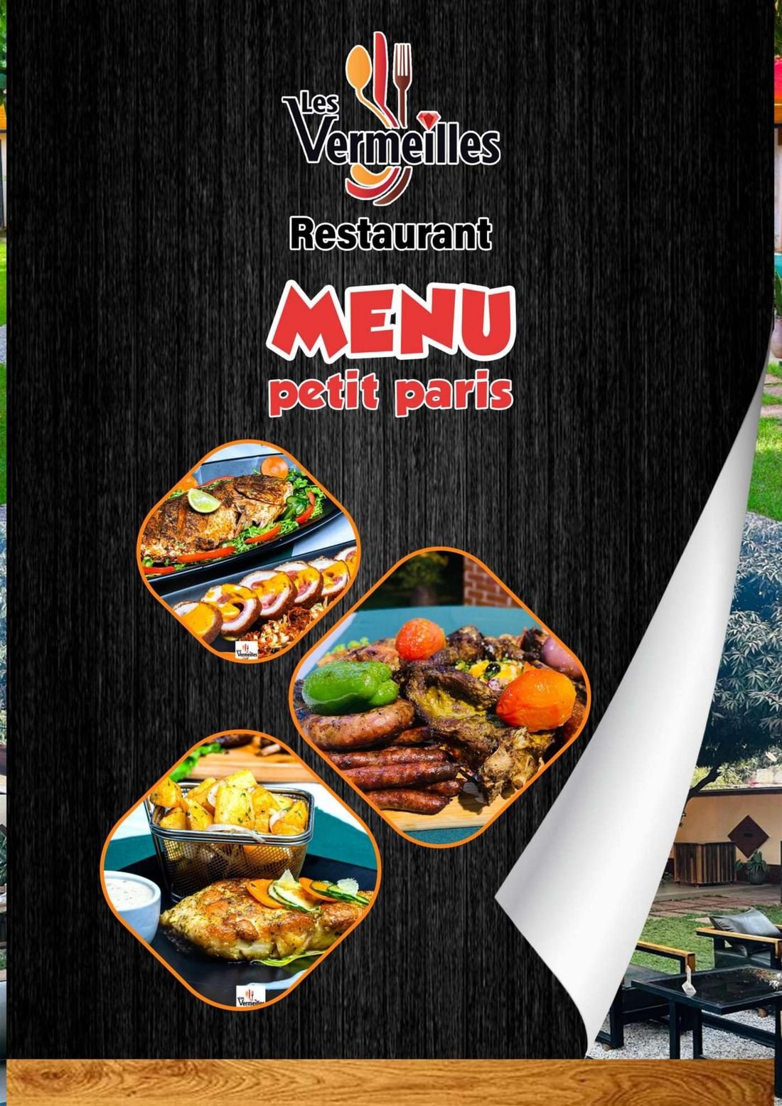 Menu Petit Paris — page 1