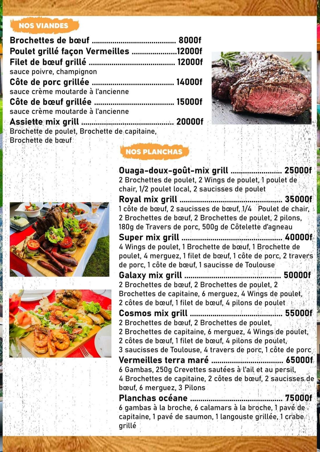Menu Petit Paris — page 7